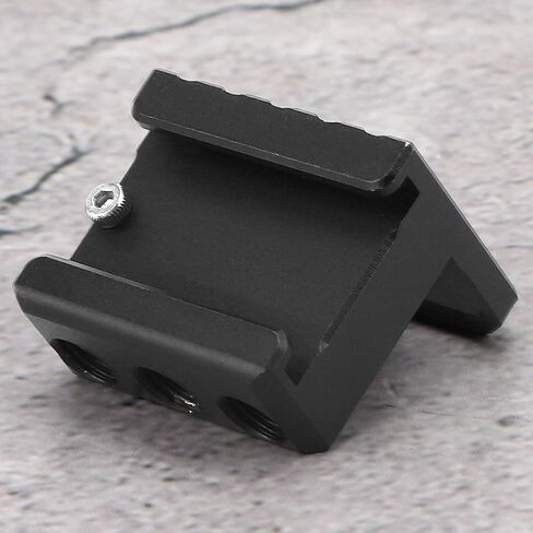 محول تركيب الحذاء البارد 90 درجة قاعدة محول تركيب الحذاء البارد مع برغي تركيب 1/4 بوصة لقفص الكاميرا DSLR in Kuwait