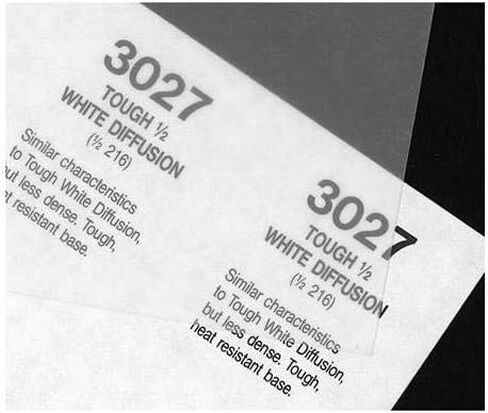 موزع أبيض قوي 1.27 سم، مصنوع من مادة توزيع الضوء 50.8 سم × 60.96 سم من روسكو. in Kuwait