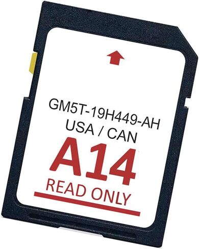 بطاقة اس دي جي بي اس 2023 اصدار 2023 من ويزيتشون GM5T-19H449-AH متوافقة مع نظام الملاحة فورد/لينكولن وخرائط الولايات المتحدة الامريكية/كندا in Kuwait