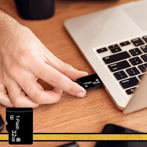 بطاقة Micro SD سعة 32 جيجابايت، ملحق تخزين للكاميرا الصغيرة، بطاقة ذاكرة عالية السرعة لتسجيل أو تشغيل مقاطع الفيديو القصيرة in Kuwait