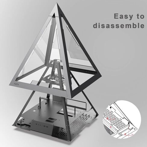AZZA CSAZ-804L Pyramid Innovative ATX case in Kuwait