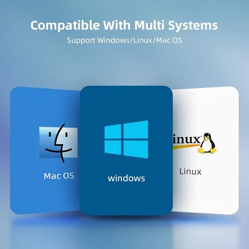 2.5 inch SAS SATA to USB 3.0 5Gbps External Hard Drive Enclosure Reader Adapter, for 2.5 inch SAS SATA HDD SSD with 12V/2A Power Adapter - K108SAS in Kuwait