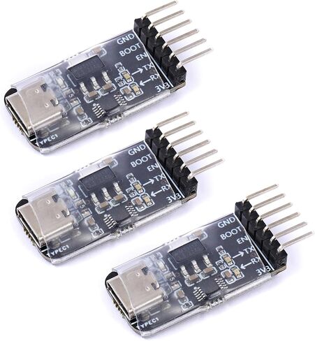 ESP8266/ESP32-S/ESP32-C/ESP32 Auto Downloader Burner USB to Serial Burner Module USB to TTL Module 3pcs in Saudi Arabia