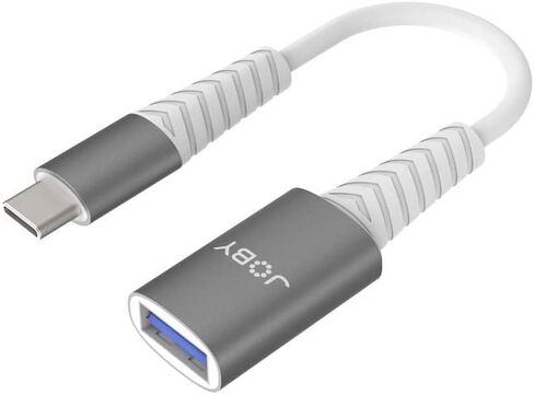 محول JOBY USB-C إلى USB-A 3.0 ، رمادي، محول USB-C مرن in Saudi Arabia