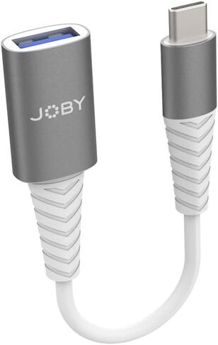 محول JOBY USB-C إلى USB-A 3.0 ، رمادي، محول USB-C مرن in Saudi Arabia