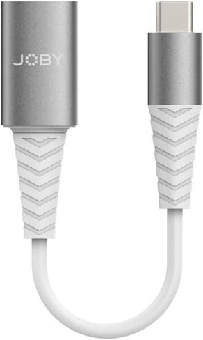 محول JOBY USB-C إلى USB-A 3.0 ، رمادي، محول USB-C مرن in Saudi Arabia