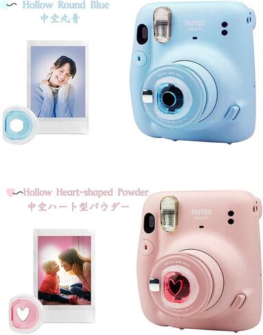 عدسات Hellohelio المرشح الملوّن عن قرب متوافقة مع كاميرات فوجي فيلم Instax ميني 11، 6 قطع في بدلة (أحمر أزرق أصفر أخضر) in Kuwait