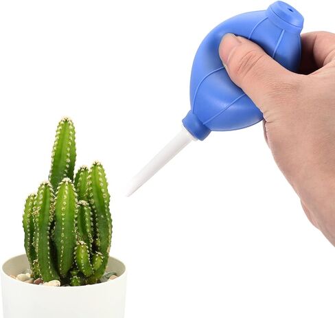 منفاخ هواء كرة الغبار من ام ميتركسيتي - مطاط تنظيف المعدات لازالة الغبار ونقل السوائل، يوضع على عدسات الكاميرا / النباتات (5.79 × 2.09 انش، ازرق واسود واحمر واخضر) in Kuwait