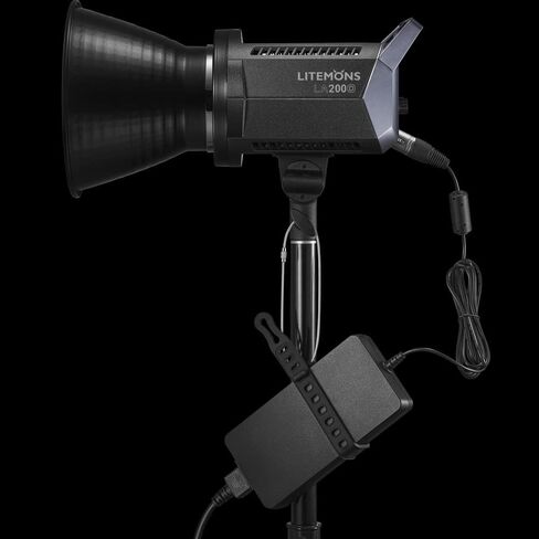 Godox LA200D LED فيديو ضوء 230W، 5600K CRI 96+ 8 FX تأثيرات الإضاءة 101000lux@1m، APP التحكم Bowens Mount in Kuwait