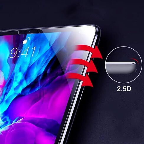 2 حزمة من واقي الشاشة الأزرق المحجب متوافق مع آيباد إير 4 2020 11 بوصة زجاج واقي مقاوم للكسر 9H غشاء شفاف مضاد للضوء الأزرق in Kuwait