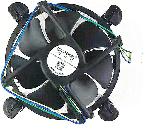 New heatsink CPU Cooling Fan for Intel i3/i5/i7 lga 115x 1150 1151 1155 1156 X3430 X3440 X3450 X3460 X3470 X3480 Series E97379-003 D34223 D75716 D95263 E18764 E33681 E97375 E97378–001 4-PIN 3.5-Inch in Saudi Arabia
