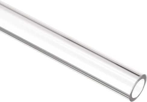 uxcell PETG Tubing Hard Tube 8mm ID, 12mm OD, 0.5m/20inch Length, Clear for PC Water-cooling System 4pcs in Saudi Arabia