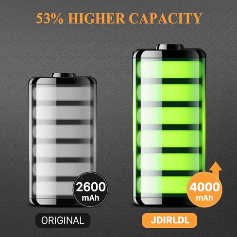Galaxy J3 Battery, (New Version 2023) 4000mAh EB-BG530CBZ EB-BG530CBU Replacement Battery for Galaxy Grand Prime SM-G530, Galaxy J3 Prime J337A, J337T,J327A, J327T, Galaxy J3 Emerge Battery in Kuwait