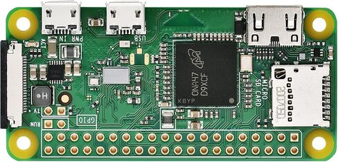 مجموعة أدوات التشغيل iCEasy Raspberry Pi Zero W مع بطاقة Micro SD سعة 64 جيجابايت، ومصدر طاقة مع تشغيل/إيقاف، وكابل HDMI، ومحول USB-OTG، وقارئ بطاقات، ومشتت حرارة، وحقيبة in Saudi Arabia