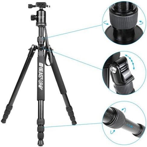 Beastgrip BT-100 Tripod with Quick Release 360 Degree Ball Head in Kuwait