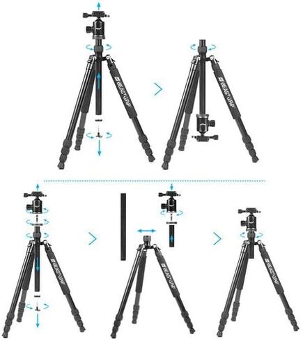 Beastgrip BT-100 Tripod with Quick Release 360 Degree Ball Head in Kuwait