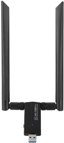 محول واي فاي USB، RTL8812AU AC USB ثنائي النطاق 5G/2.4G، محول واي فاي لاسلكي بطاقة شبكة واي فاي، محول دونجل بطاقة شبكة لاسلكية in Kuwait