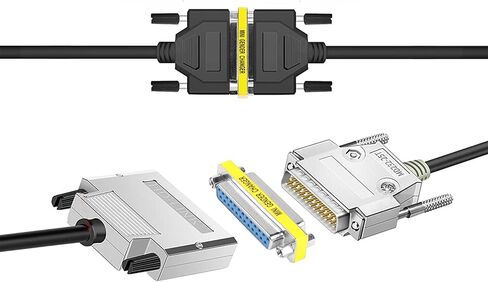 MEIRIYFA DB25 25 Pin Gender Changer D-SUB 25Pin Coupler Serial Cable in Saudi Arabia