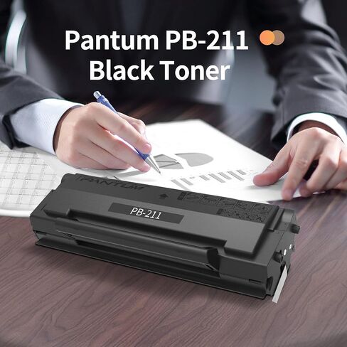 خرطوشة حبر Pantum PB-211 سوداء أصلية لطابعات P2502W M6552NW M6500NW M6602NW in Kuwait