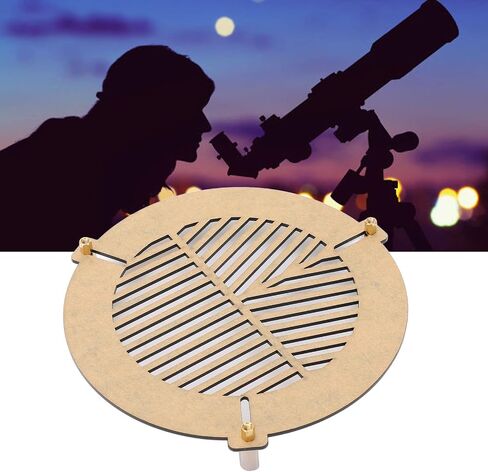 Zunate Bahtinov Focus Mask, Focusing Mask Acrylic Telescope Focusing Mask, 100 to 140mm Caliber Fixed Diameter, Telescope Focus Mask for Astrophotography in Saudi Arabia
