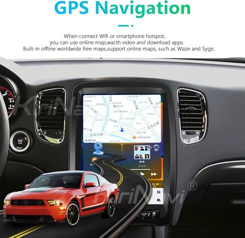 راديو سيارة كوالكوم أندرويد 11 لسيارة دودج دورانجو 2014-2020 وحدة رأس بديلة ستيريو 12.1 بوصة 2K IPS شاشة تعمل باللمس طراز تسلا كاربلاي أندرويد أوتو ملاحة جي بي إس تشغيل الوسائط المتعددة in Kuwait