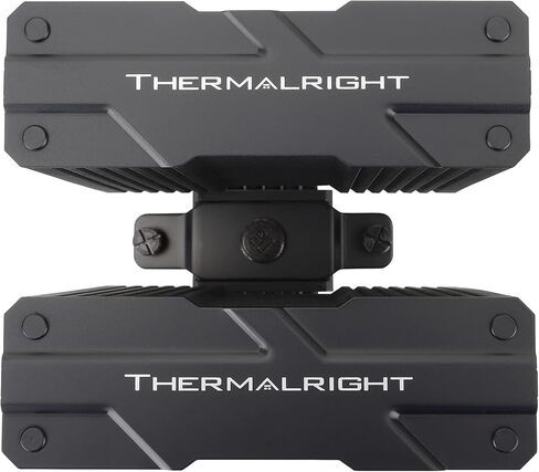 Thermalright PA120 Black CPU Air Cooler Dual Towers AGHP Technology 6 heatpipes,with TL-C12B PWM Fan Air Cooling for Intel 1151/1155/1200/2011/1700,AMD:AM4/AM5, 157mm Height PC Cooling in Saudi Arabia