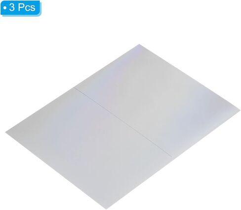 PATIKIL 7.9" Polarized Film Sheets, 3 Pack Adhesive Polarizer Linear Polarizing Filter for Screen, Photography, Lighting, 163.9mmx124.2mm, 0 Degree in Saudi Arabia