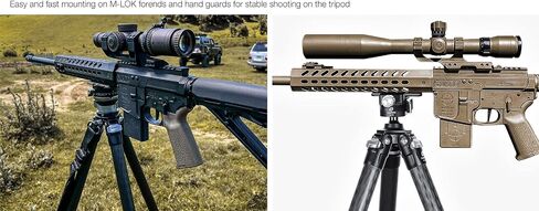 LEOFOTO GSP M-LOK Arca Rail, Rifle Mount Adapter, M-LOK Slot Interface, Arca Compatible (GSP-80) in Saudi Arabia