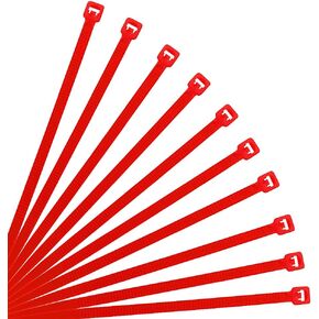 XINGO أربطة كابل نايلون بسحاب، أربطة أسلاك بلاستيكية ذاتية القفل مع قوة شد 40 رطل للداخل والخارج، 12 بوصة، 500 حزمة باللون الأخضر in Kuwait