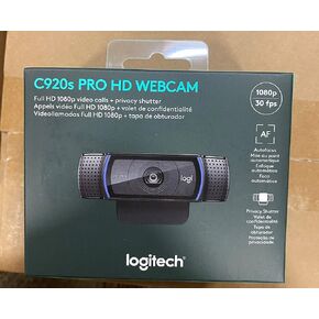Logitech Prohd WebCam C920S 960-001257,1080p in Kuwait