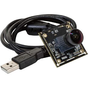 Arducam 1080P Low Light WDR Ultra Wide Angle USB Camera Module for Computer, 2MP CMOS IMX291 160 Degree Fisheye Mini UVC USB2.0 Webcam Board with Microphone, 3.3ft Cable for Windows Linux Mac OS in Saudi Arabia