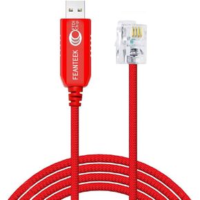 Feanteek USB to RJ12 Cable for Meade #507 Cable LX200 & LX-ACF Models Meade LX600 Telescopes Upgrade Control Console Cable(3M) in Kuwait