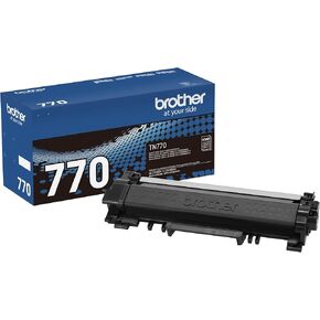 بروذر خرطوشة حبر TN-770 HL-L2370DW L2370DWXL MFC-L2750DW L2750DWXL (اسود) في عبوة البيع بالتجزئة in Kuwait