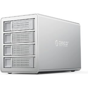 حاوية محرك الأقراص الصلبة ORICO ذات 4 خليج سلسلة ديزي من الألومنيوم USB3.1 Gen2 10 جيجابت في الثانية من النوع C تدعم التوسيع إلى حاوية محرك الأقراص الصلبة سعة 192 تيرابايت لمحرك الأقراص الصلبة 2.5/3.5 SSD-3549C3 in Saudi Arabia