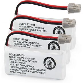 BT-1021 Phone Battery BBTG0798001 Compatible with Uniden BT1021 BT-1008 BT-1016 BT-1025 Cordless Handset Phone Rechargeable Replacement Battery(3 Pack)