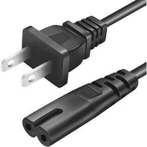 6FT AC Power Cord fit for Universal 2 Prong Power Cable（See Details for More Compatible Device Models） in Kuwait