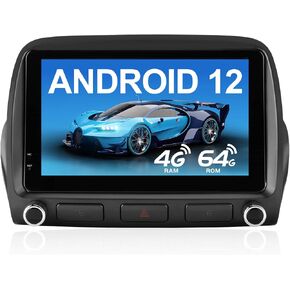 ستيريو سيارة AWESAFE Android لسيارة شيفروليه تشيفي كامارو 2010 2011 2012 2013 2014 2015، ترقية راديو شاشة تعمل باللمس تدعم WiFi Bluetooth 4G عبر الإنترنت نظام تحديد المواقع العالمي (GPS) للملاحة اللاسلكية CarPlay Android Auto، 4 جيجابايت + 64 جيجابايت in Saudi Arabia