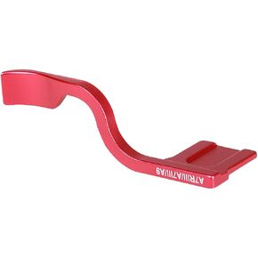 Foto4easy Metal Thumb Up Grip Hot Shoe Cover for Sony A7RIII A7III A9 Camera - Red in Kuwait