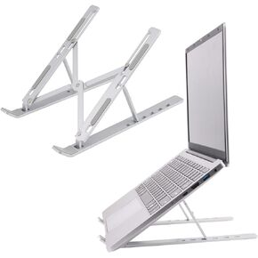 حامل لابتوب للمكتب من اس جي اي ان، حامل لابتوب محمول للمكتب، حامل لاب توب قابل للطي، حامل نوت بوك من الالومنيوم متوافق مع لابتوب 11 14 15.6 17.3 انش in Kuwait