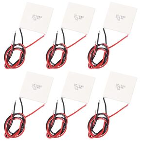 UMLIFE 12pcs TEC1-12706 12V 5.8A Heatsink Thermoelectric Cooler 60W Cooling Peltier Plate Module 40x40MM