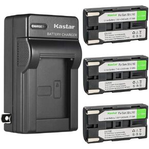 Kastar 2-Pack SB-L160 Battery and AC Wall Charger Replacement for Samsung SC-L700, SC-L710, SC-L750, SC-L770, SC-L810, SC-L860, SC-L870, SC-L901, SC-L903, SC-L906, SC-L907, SC-W61, SC-W62, SC-W71 in Kuwait