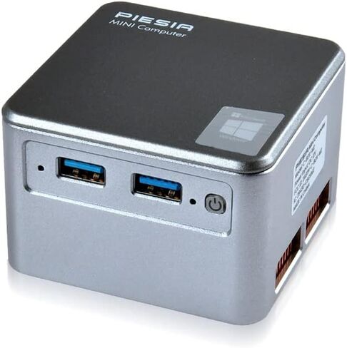 PIESIA C-Box-M2 Mini PC Aluminum Body 11th gen Intel N5105,Windows 11 Pro, 8GB RAM 256G SSD, Support 4K Dual HDMI Output, USB3.0, Dual-Band WiFi5, BT and MicroSD Slot in Saudi Arabia