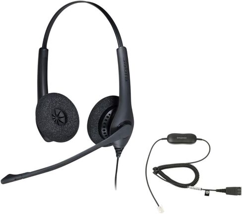 Jabra BIZ1500 Duo QD with GN1200 for Contact Center in Saudi Arabia