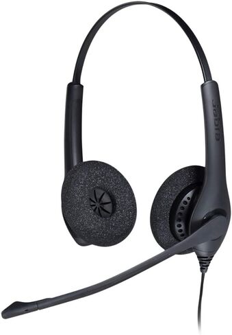Jabra BIZ1500 Duo QD with GN1200 for Contact Center in Saudi Arabia