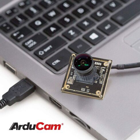 Arducam 1080P Low Light WDR Ultra Wide Angle USB Camera Module for Computer, 2MP CMOS IMX291 160 Degree Fisheye Mini UVC USB2.0 Webcam Board with Microphone, 3.3ft Cable for Windows Linux Mac OS in Kuwait
