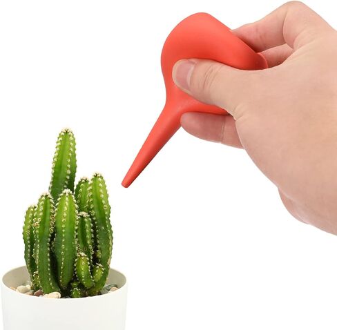 منفاخ هواء كرة غبار من ام ميتركسيتي - معدات تنظيف مطاطية لازالة الغبار ونقل السوائل، يوضع على الكمبيوتر / عدسة الكاميرا / النباتات (30 مل، احمر) in Kuwait