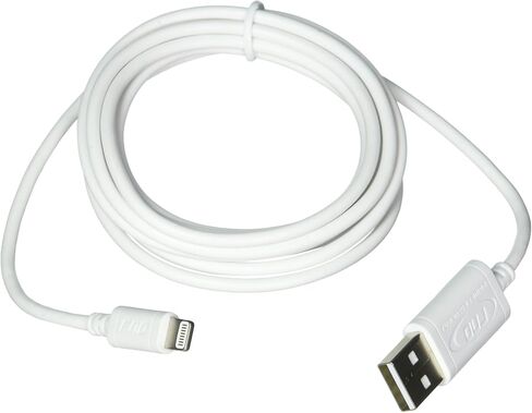 كابل RNDs Lightning إلى USB بطول 6 أقدام لأجهزة Apple iPhone وiPad (Pro، Air، Mini) [معتمد من Apple MFi] (6 أقدام/1.8 متر/أسود) in Kuwait