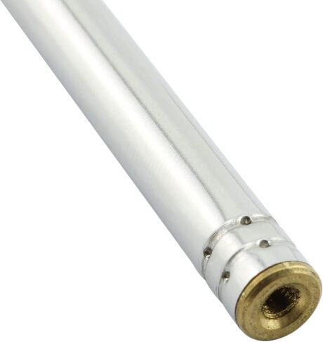 RuiLing 2 Pack M3 Male Thread 7 Section AM FM Radio Universal Antenna for Radio TV Electric Toys, Telescopic Replacement Antenna Aerial, Stainless Steel Material, Stretched Length 98cm 38.5 Inch in Saudi Arabia