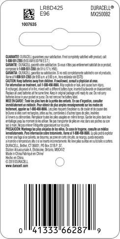 Duracell Ultra Alkaline AAAA Batteries, 2 Count in Saudi Arabia