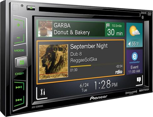 Pioneer AVH-X2800BS In-Dash DVD Receiver with 6.2" Display, Bluetooth, SiriusXM-Ready (Discontinued by Manufacturer) in Saudi Arabia